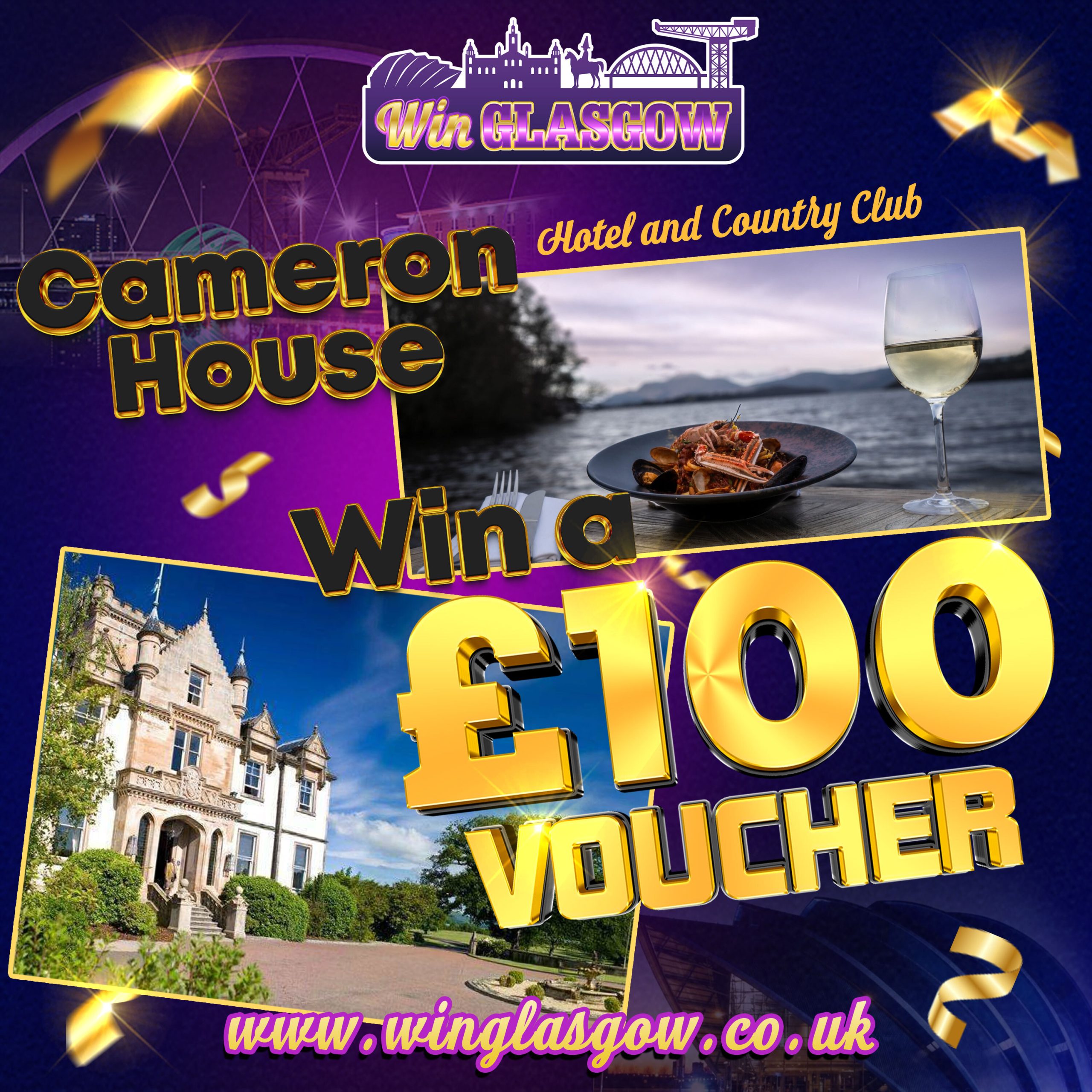 Won 🌟Cameron House £100 Voucher🌟